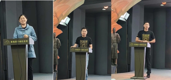 20240711-0033990威尼斯青年教职工赴青海开展实践活动-林萍-郭菲、莫一林、杨听宇（从左到右）作学习分享.jpg