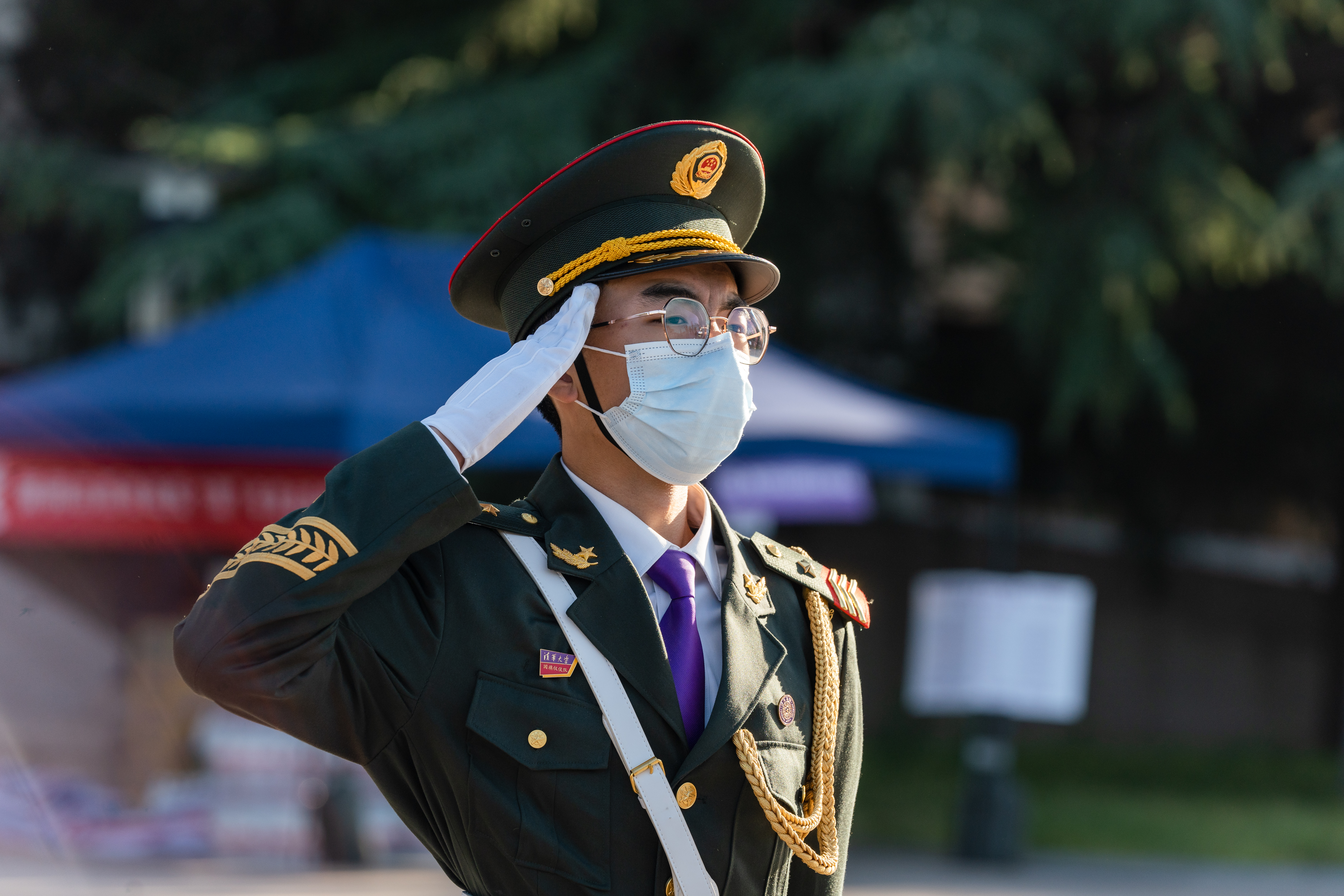 20220606-国旗仪仗队抗疫期间坚守岗位-李派、张晓峪、傅渝-升旗仪式17.jpg